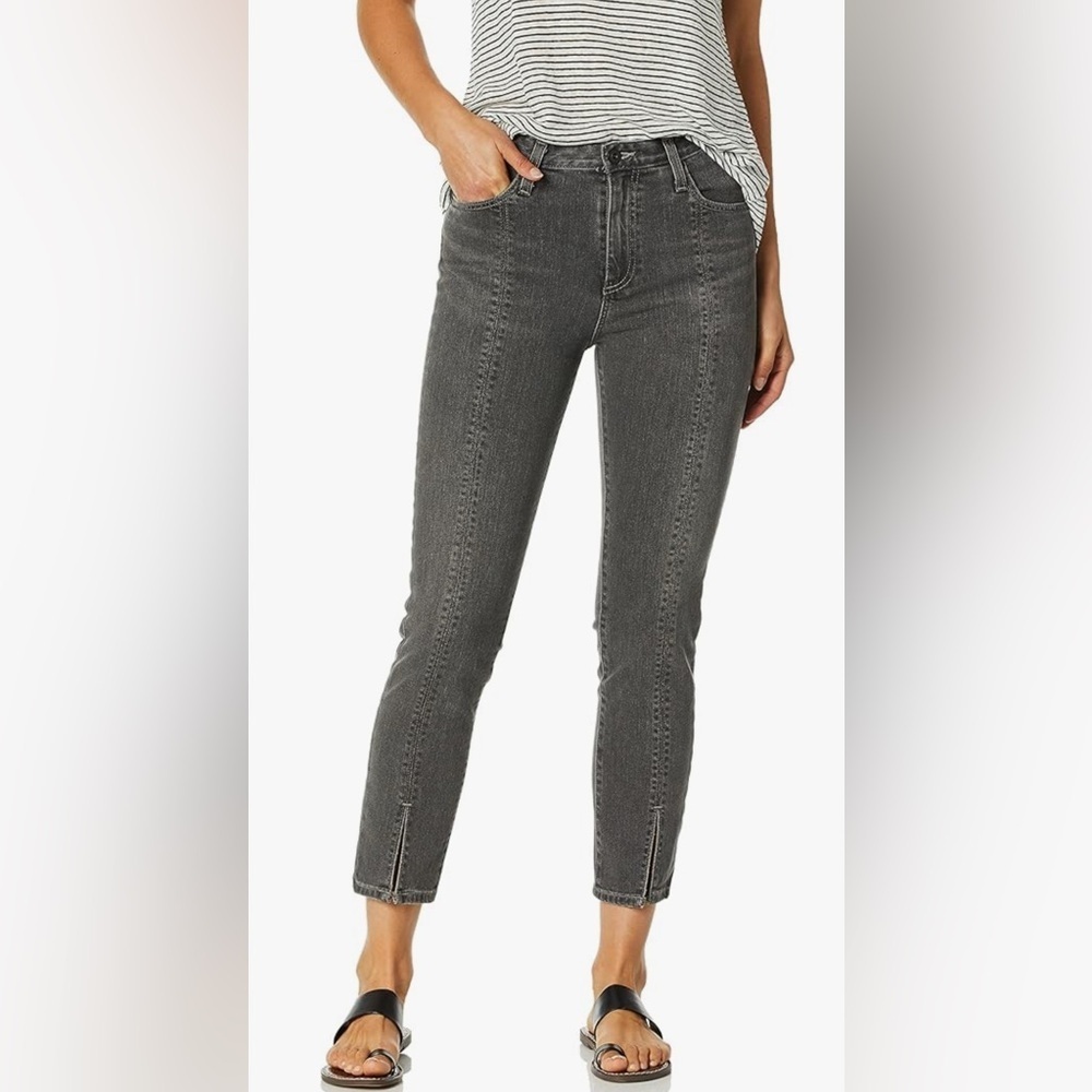 AG Adriano Goldschmied Isabelle High Rise Straight Crop Jeans 25R